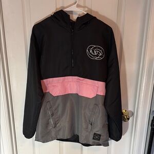 Odd Future Black and Pink Windbreaker